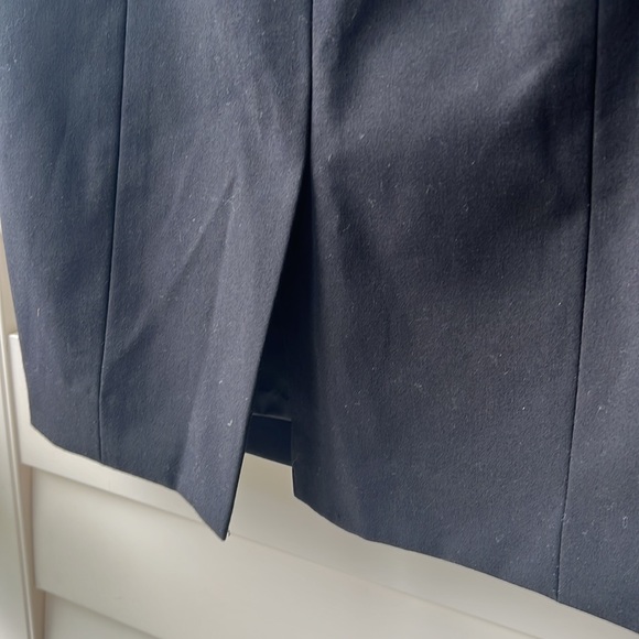 Black Calvin Klein Pencil Suit Skirt Business - Picture 3 of 5